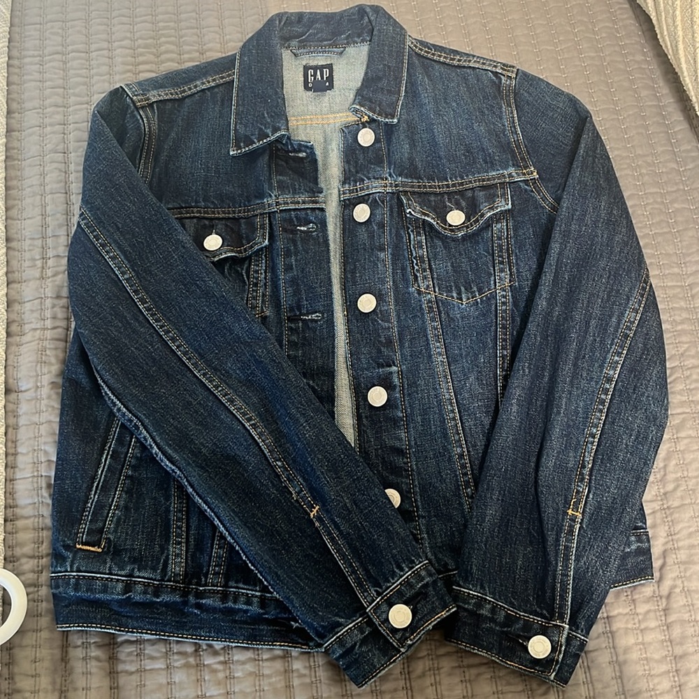 GAP Classic Icon Dark Denim Jacket XS